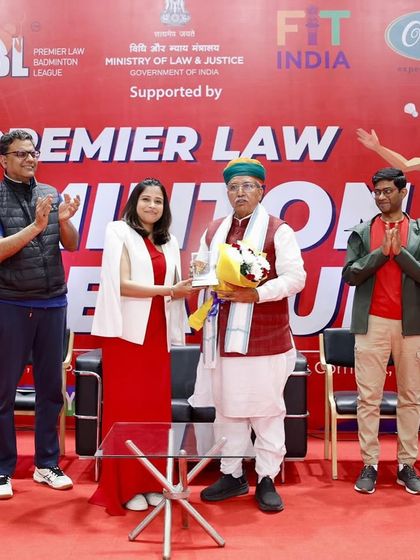 The Premier Law Badminton League was organized in grand style, and it was an honor to participate.