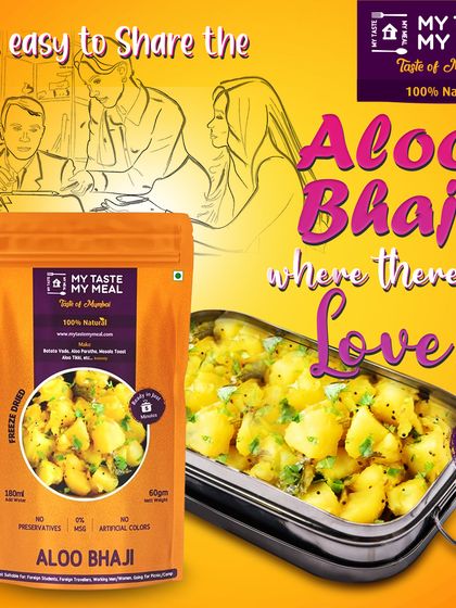 It's easy to share the love with my flavorful Aloo Bhaji. It's a comforting and satisfying dish that's perfect with chapati or rice.
