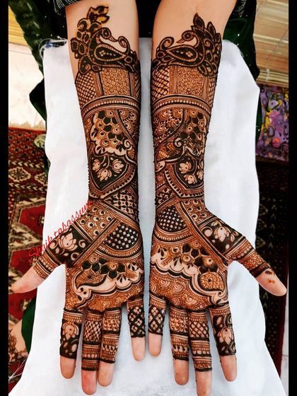 Shaik Tabassum - Destination Wedding Mehendi Traditional Motifs & Intricate Fillers photo 9