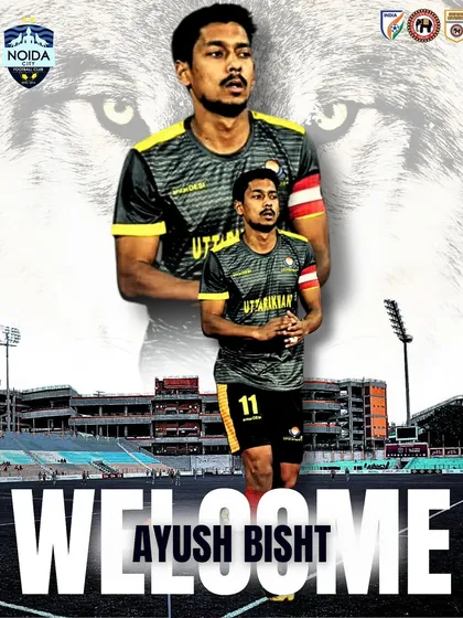 He's home. Our prolific forward and national games medalist, Ayush Bisht, is back with the Wolves.