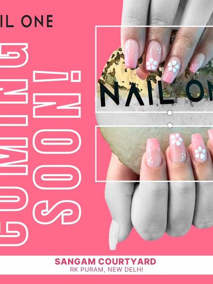 Another "Coming Soon" post for our Sangam Courtyard location, featuring a lovely pink and white floral design to give a taste of the beautiful art we will be offering.