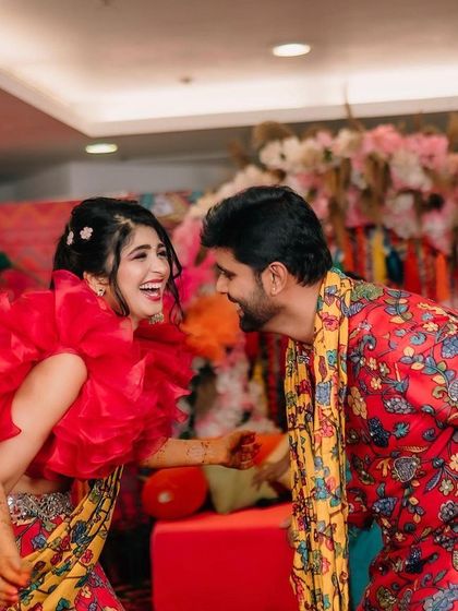 Events Factory - Wedding & Social Event Decor Vibrant Haldi & Mehendi Ceremonies photo 73