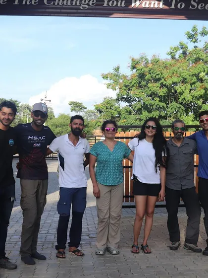 The full route development team for the Hosadurga project. A collaborative effort to create more accessible climbs for the community.