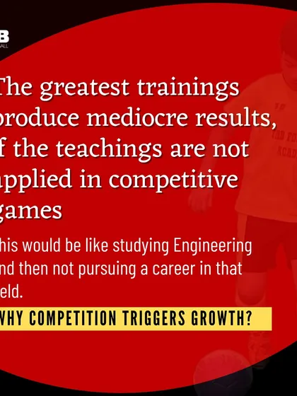 Why Training Isn't Enough: The greatest training produces mediocre results if it isn't applied in competitive games. We discuss why real-match scenarios are essential for growth.