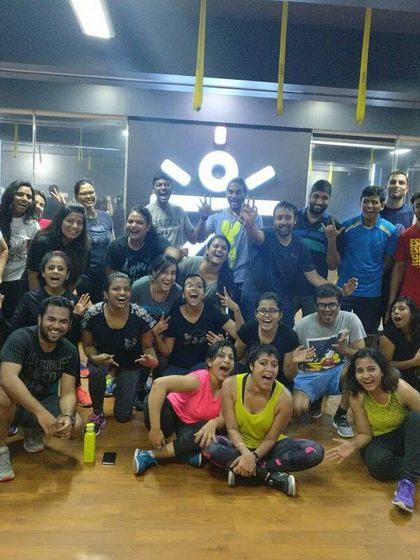 Thank God it's Friday. This is how we kick off the weekend, with a Zumba party that's a total fireball of energy and positivity from the first beat to the last.