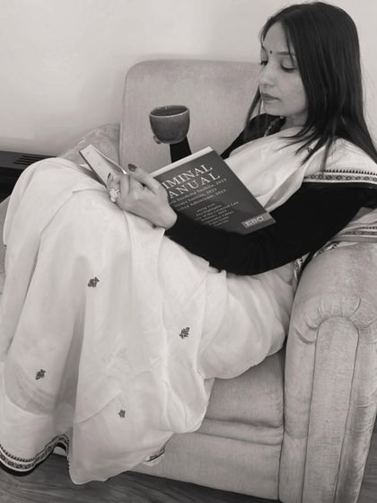 C.S. Lewis was right, you can never have a cup of tea large enough or a book long enough. Here I am revisiting the Criminal Manual, a constant companion for my litigation work and lectures, with a comforting cup of chai.