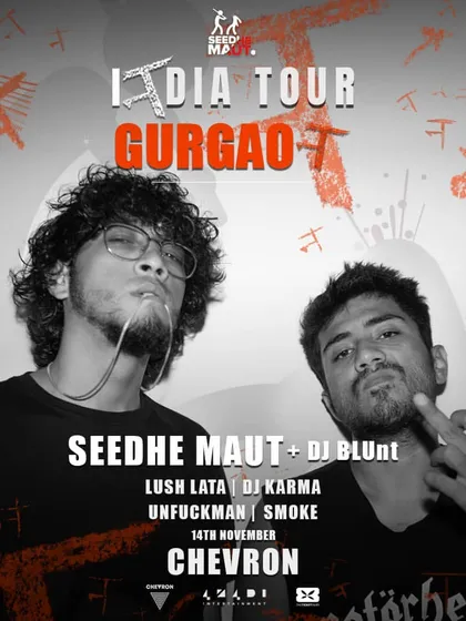 I played a supporting set for the Gurgaon leg of the Seedhe Maut India tour, one of the biggest names in desi hip hop.
