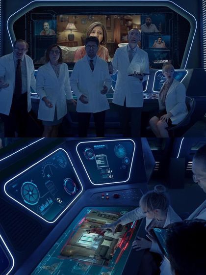 More scenes from the Nerolac Paints commercial. Our team ensured makeup and hair continuity across multiple actors in this high-concept shoot.