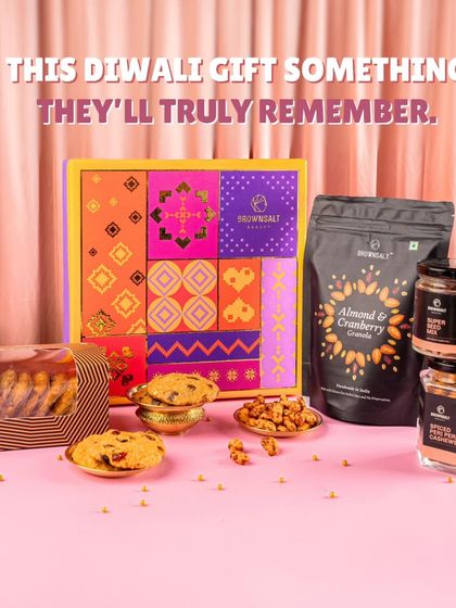 "This Diwali gift something they'll truly remember." This image of our Sparkle Hamper spread out beautifully captures our core promise: to provide memorable, high-quality corporate gifts that stand out from the usual.