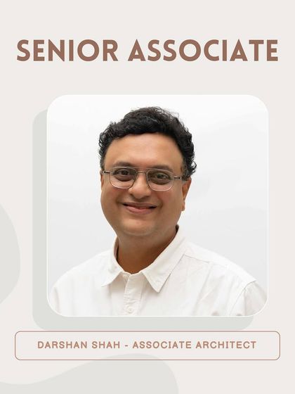 A spotlight on Senior Associate Darshan Shah, who has over 24 years of experience in designing and directing residential and commercial projects.