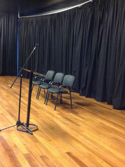 The stage is set for the Season 3 graduation event. This is where our writers step into the spotlight and share their work, many for the first time.