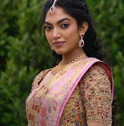 Additional views showcasing the variety and detail of my heirloom bridal sarees. Each image captures a different angle, moment, or detail, from full portraits to close ups of the fabric and embroidery, illustrating the complete story of each bride's custom creation.