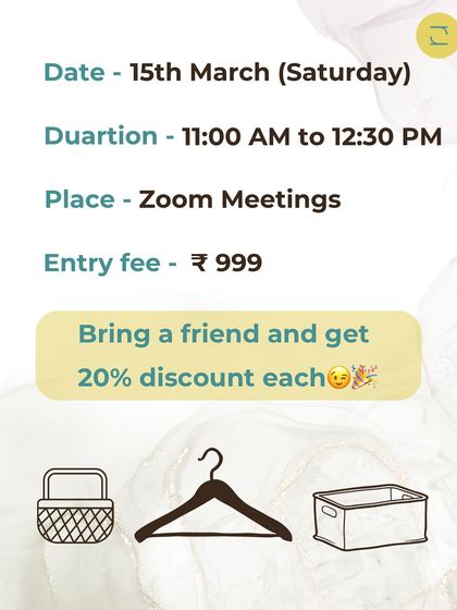 Arrange It All - Organizing Workshops & Speaking Engagements Join My Workshops & Speaking Events photo 10