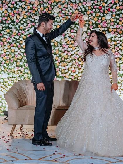 Flinters Management - Custom Wedding Design & Decor Glamorous Sangeet & Reception Nights photo 68