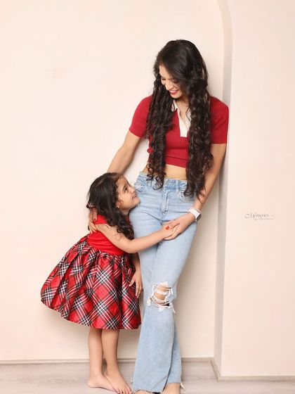 A loving glance between a mother and her daughter. These are the moments you'll want to remember forever.