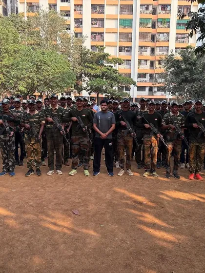 We specialize in long-term, comprehensive training programs. This is the culmination of a three-month Krav Maga course for a new commando batch of the Quick Response Team, Mumbai Police, focusing on self-defense and third-party protection.