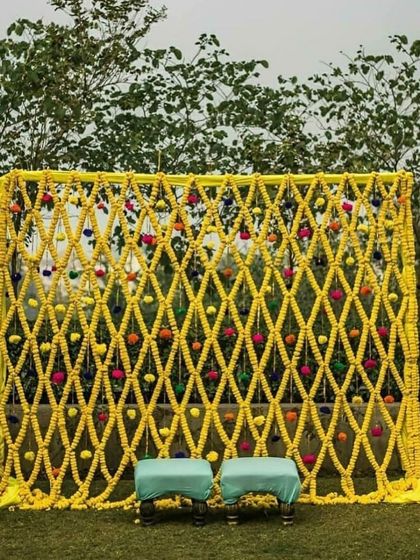 Party Solutions Rekha - Wedding Decor Vibrant Haldi & Mehendi Ceremonies photo 28