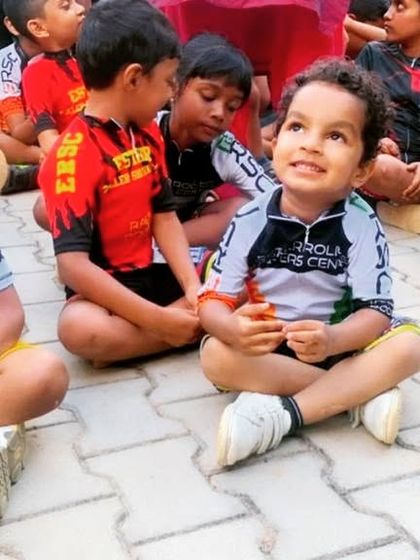 Even our youngest skaters are full of focus and dreams. This candid shot captures the spirit of our club, where kids learn, grow, and support each other.