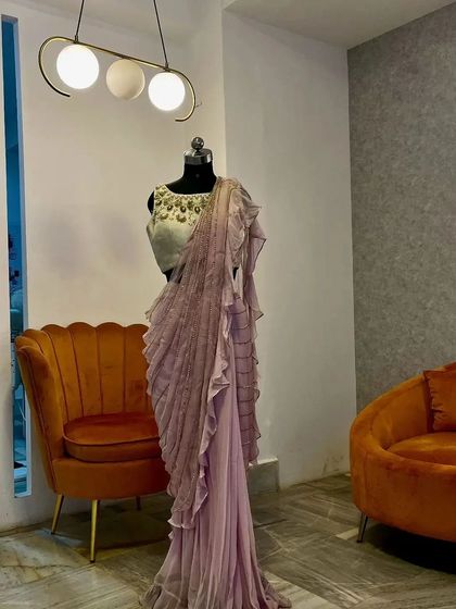 Bhargavi and Poorvika - Ethnic & Fusion Wear Rental Pre-draped & Half Sarees photo 8