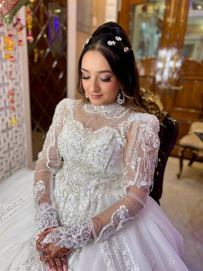 Another shot of the beautiful mommy-to-be, looking radiant and glowing for her baby shower.