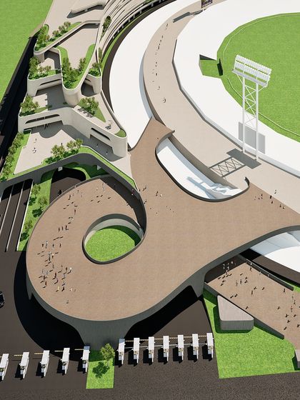 Ochre Architects - Architectural Design & Master Planning Master Planning: MCA Pune Competition photo 13