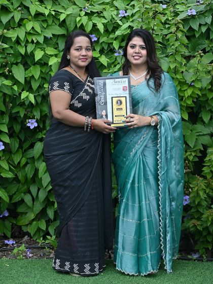 Another one of my talented students receiving her certification. Seeing the pride and happiness on their faces is my greatest reward as a teacher. I wish her all the success in her professional journey.