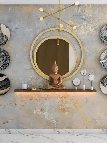 Interior Design - Pooja Room Design Welcoming Foyers & Spiritual Corners photo 17