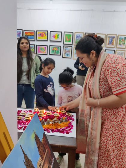 More heartwarming moments from our studio's lighting ceremony, celebrating new beginnings with our wonderful community.