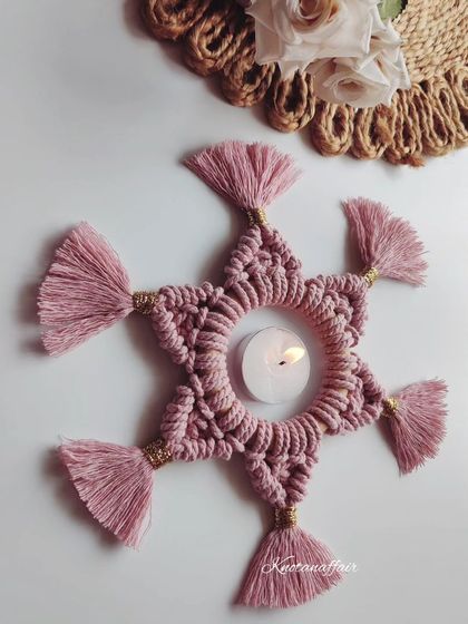 Deepika - Custom Macrame Home Decor Handmade for Your Table: Coasters & Placemats photo 4