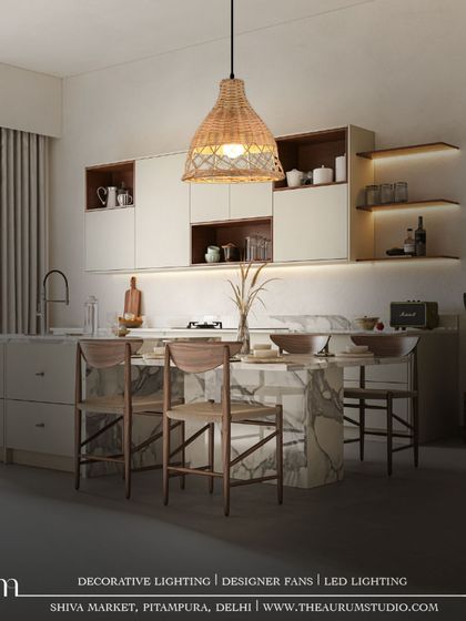 Another view of the wicker pendant, showcasing its exquisite design and flawless function. This is the ultimate expression of relaxed, luxurious living.