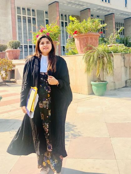 A sunny Thursday at the Delhi High Court, ready for the day's proceedings.