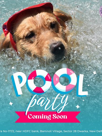 A pool party is always just around the corner. This is how we announce our upcoming events, so you can get ready to join the fun.