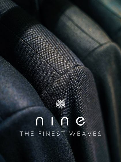 "The finest weaves." A close-up of the rich textures of our suiting fabrics. The quality of the weave is what gives a suit its structure, drape, and longevity.