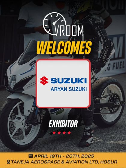 Our exhibitor space allows automotive brands like Aryan Suzuki to showcase their performance machines to a dedicated community of riders and racing fans, driving direct engagement and brand visibility.