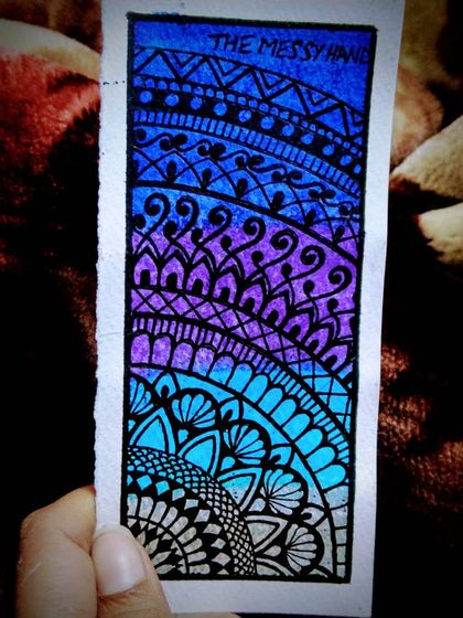 The Messy Hand - Custom & Commissioned Artwork Intricate Ink Work: Mandalas & Stippling photo 23