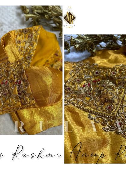 Arulaa by Rashmi Anoop Rao - Custom Bridal & Occasion Wear for Women Bridal Blouse Masterpieces photo 29