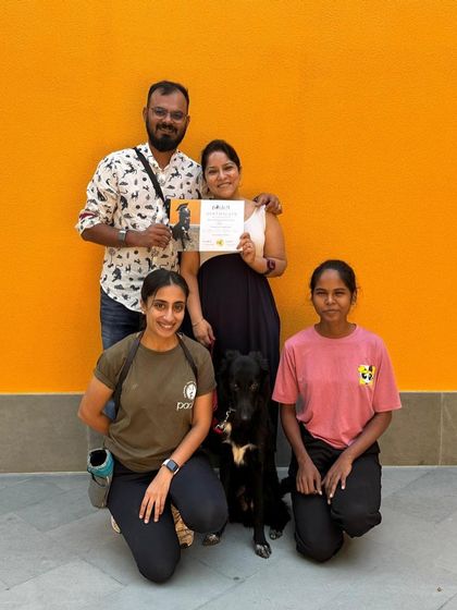 Shifu and his family celebrating his graduation from our Residency Program. We are so grateful for their trust.