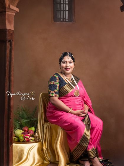 This composition captures the regal essence of the pose, with careful attention to lighting and detail.