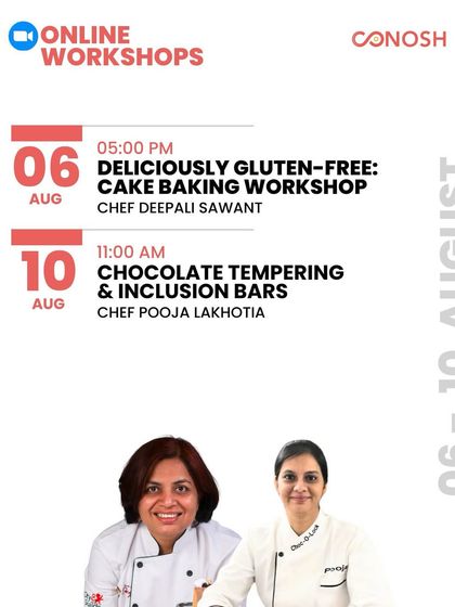 Conosh - Online Culinary Workshops Our Workshop Experience photo 7