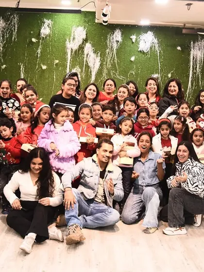 Another great group shot from our Christmas celebration with our wonderful dance family.