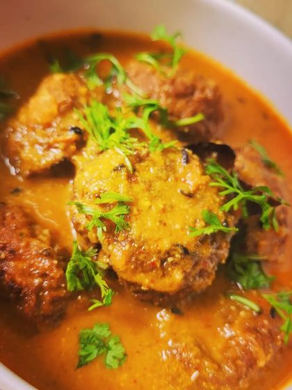 The koftas are so soft they melt in your mouth. This is a truly comforting North Indian curry.