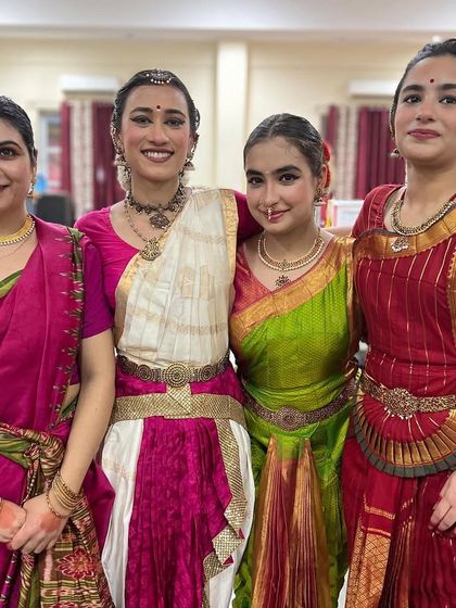 Backstage with my students before a performance. It was the first time I performed on the same stage with them, a truly special moment for me as their teacher.
