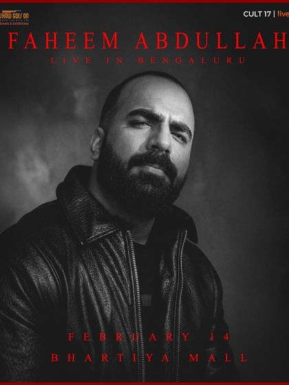 Our promotional campaigns provide fans with all the essential details. This detailed announcement for Faheem Abdullah's first Bangalore concert highlights our comprehensive approach to event marketing.