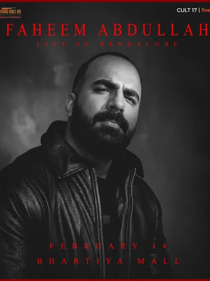 Our promotional campaigns provide fans with all the essential details. This detailed announcement for Faheem Abdullah's first Bangalore concert highlights our comprehensive approach to event marketing.