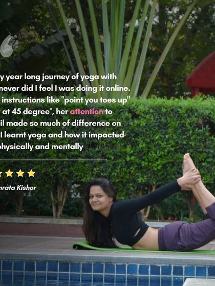 Pragya Bhatt - Therapeutic Yoga Student Stories & Transformations photo 10