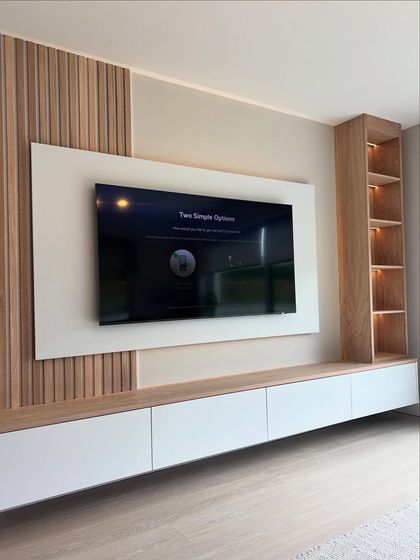 Vipin Rajput - Decorative Wall & Ceiling Design TV & Media Unit Designs photo 4