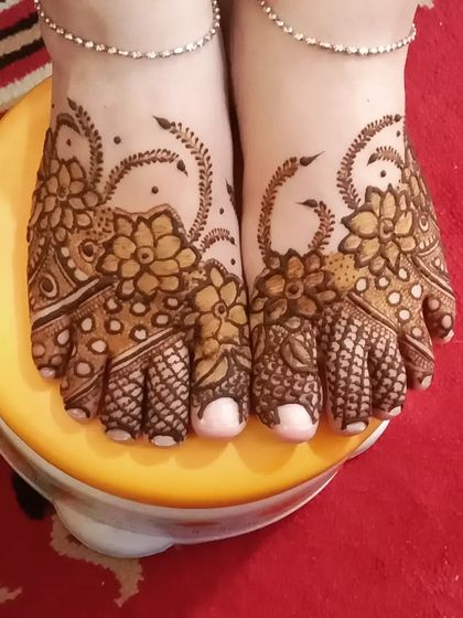 Asma Arts - Bridal Henna Bridal Foot Henna (Payals & More) photo 3