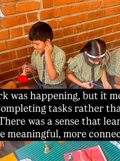 We observed that follow-up work at Gurukul often revolved around task completion. Our mentorship aimed to shift this towards deeper, more meaningful engagement with the learning materials and concepts.