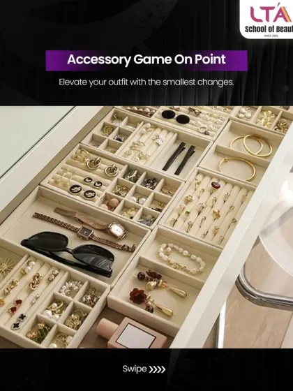 The right accessories can make or break an outfit. Our course puts your accessory game on point, teaching you how to use jewelry, bags, and shoes to elevate any look with the smallest, most impactful changes.