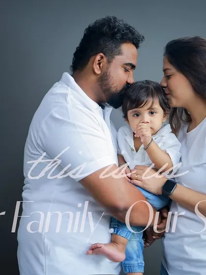 This is us. Your family, your story. I love creating these clean, classic portraits against a simple backdrop, so that all the focus is on the connection and love you share. These are the images that become family heirlooms.